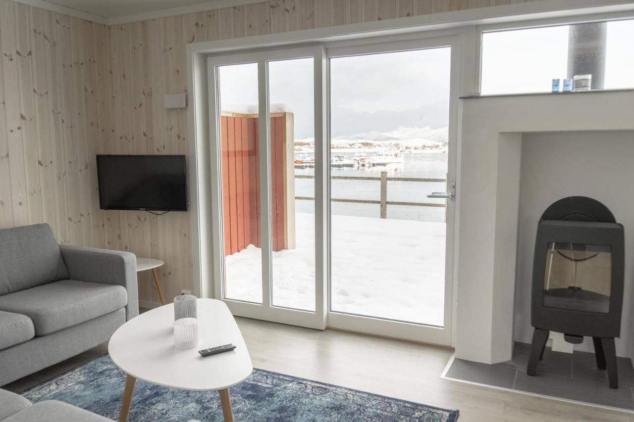 Brand New Nappstraumen Seaview Cabin Villa Gravdal  Exterior photo