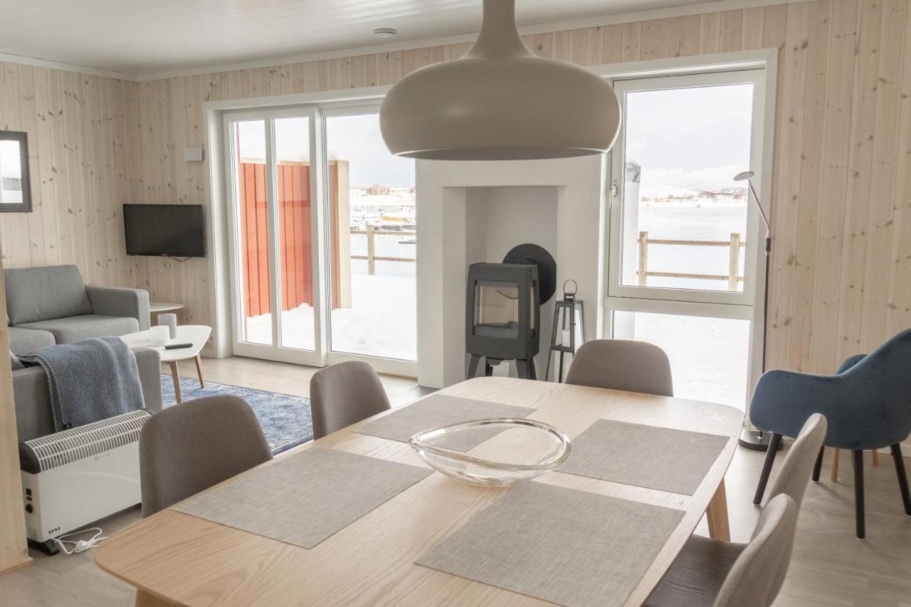 Brand New Nappstraumen Seaview Cabin Villa Gravdal  Exterior photo