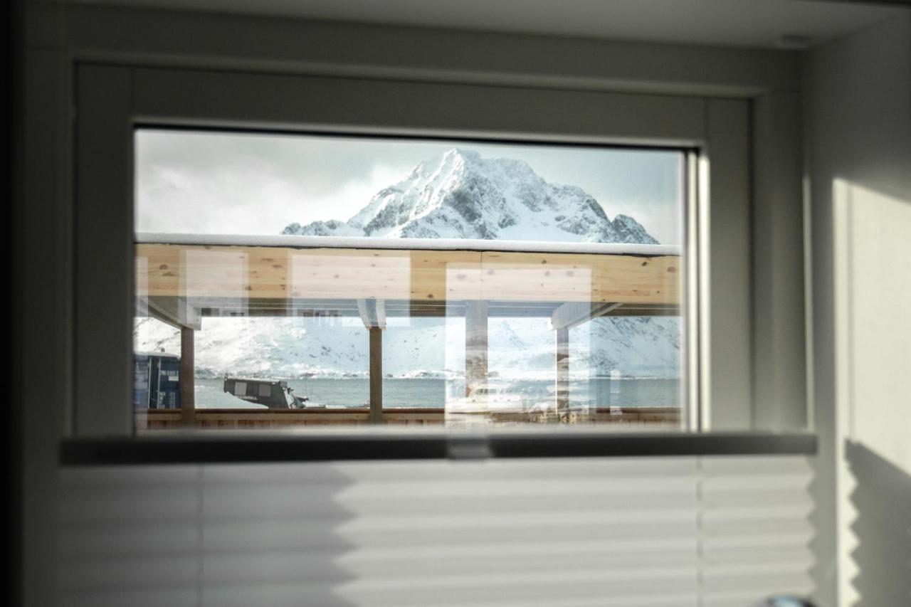 Brand New Nappstraumen Seaview Cabin Villa Gravdal  Exterior photo