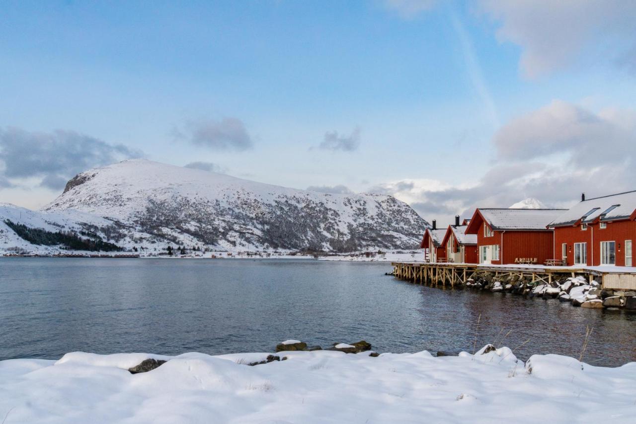 Brand New Nappstraumen Seaview Cabin Villa Gravdal  Exterior photo