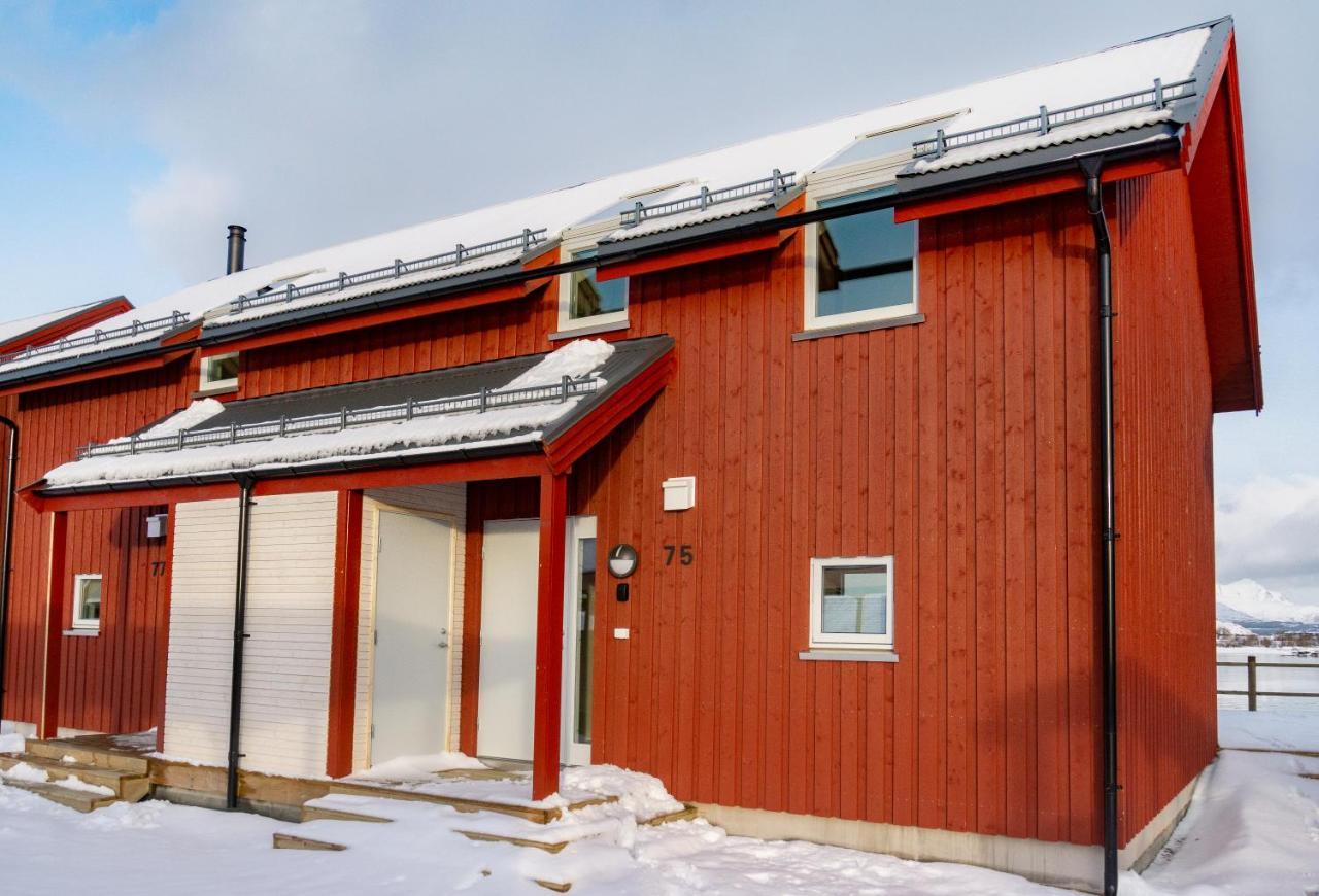 Brand New Nappstraumen Seaview Cabin Villa Gravdal  Exterior photo