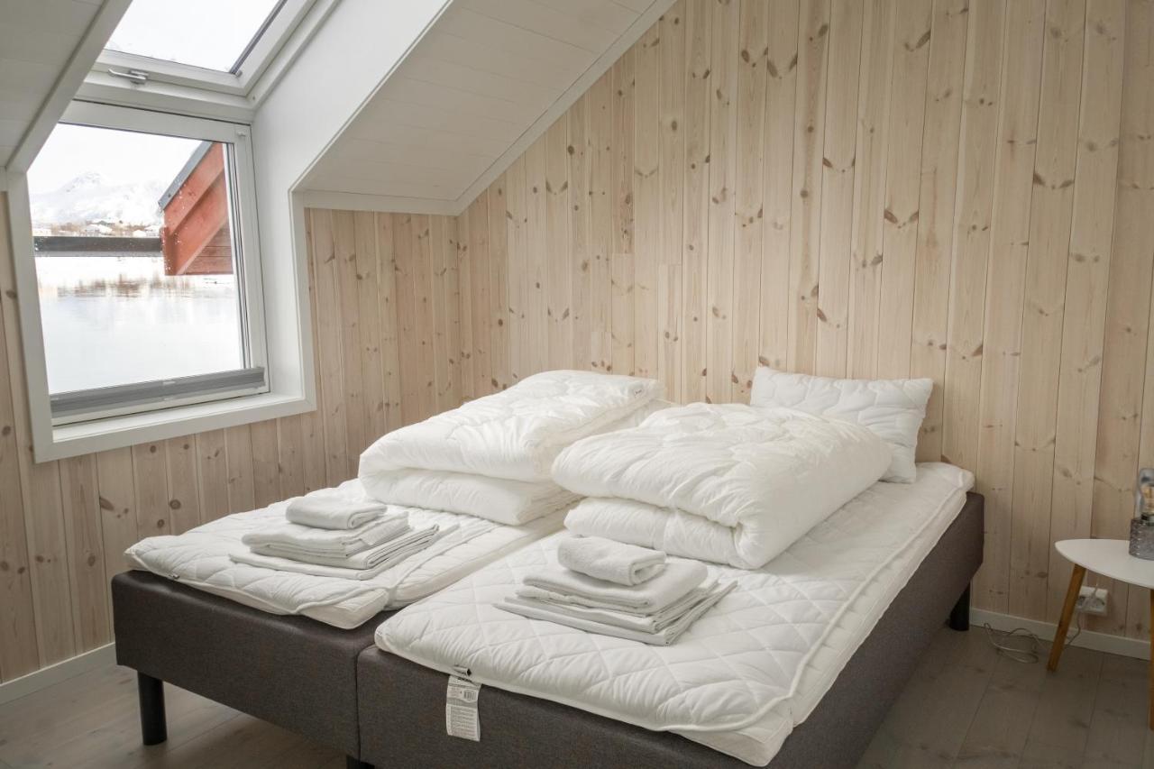 Brand New Nappstraumen Seaview Cabin Villa Gravdal  Exterior photo