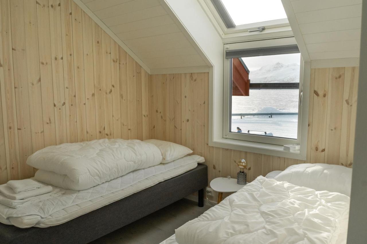 Brand New Nappstraumen Seaview Cabin Villa Gravdal  Exterior photo